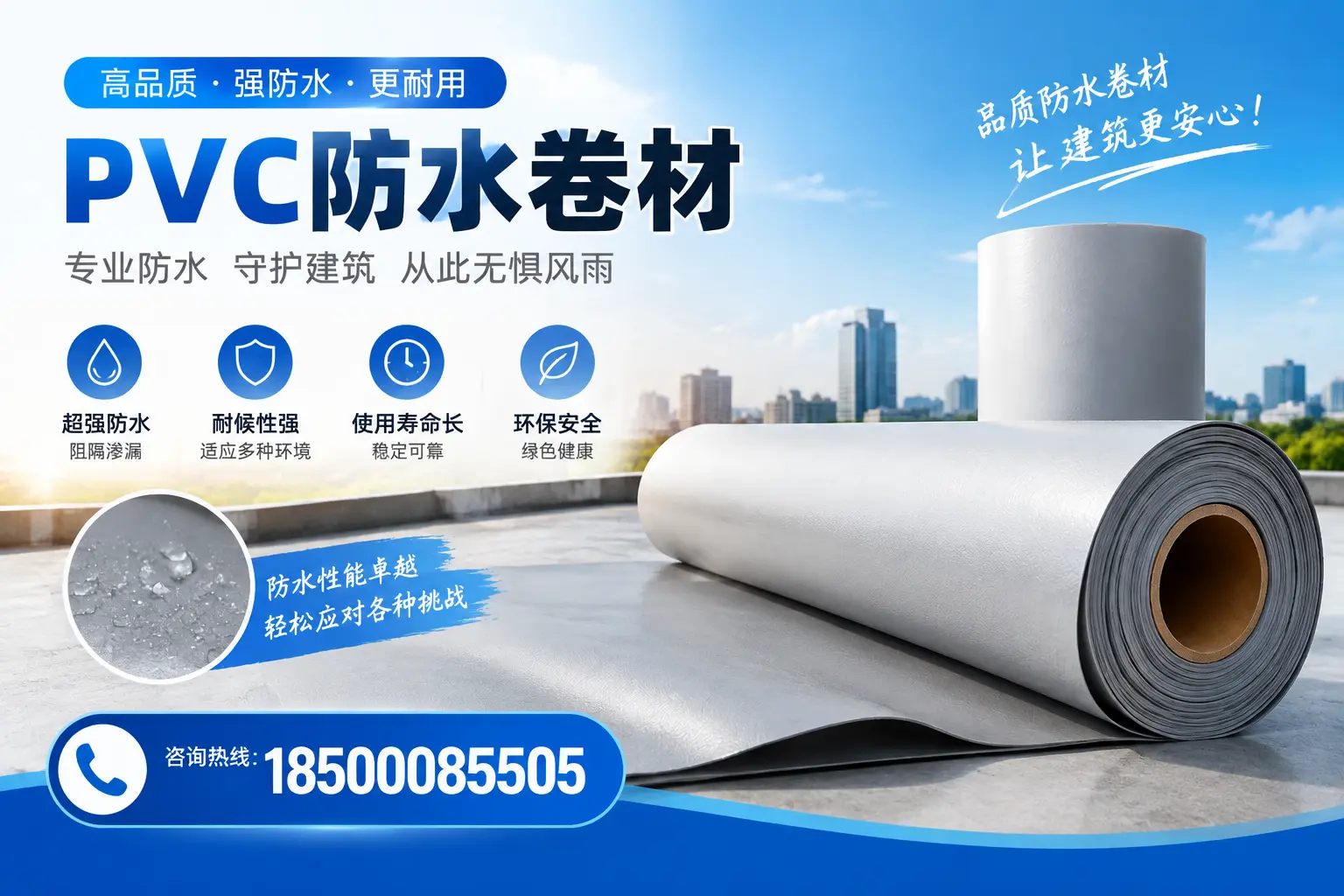 如何选择高质量的PVC防水卷材？汉中消费者必看指南